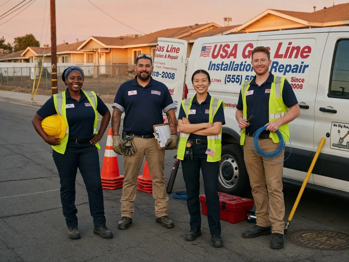 Gas Line Installation company in Chest Springs, PA